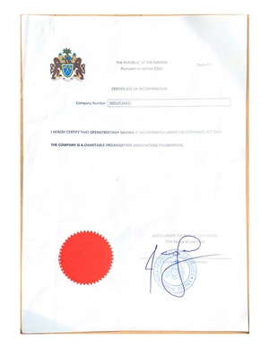 OSM Gambia - Certificate of Incorporation.pdf
